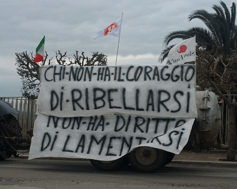 Puglia e Basilicata gridano la loro rabbia per la grave #crisi che sta colpendo l’#agricoltura italiana